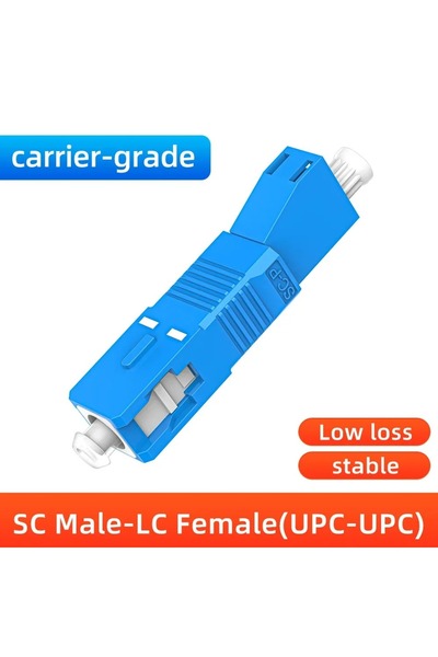 Choice7 SC UPC-LC UPC Optical Fiber Adapter FC-Male to LC-Female Connector SC...