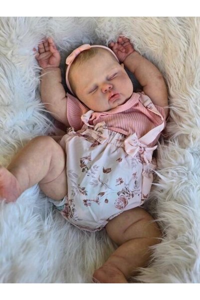 Choice 49cm Multicolor NPK 19-inch Reborn Girl Baby Doll - Hand-Painted Finis...