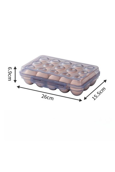 Choice4 Blue 15 grids 6/15/24 Grid Egg Storage Box with Anti-collision Partit...