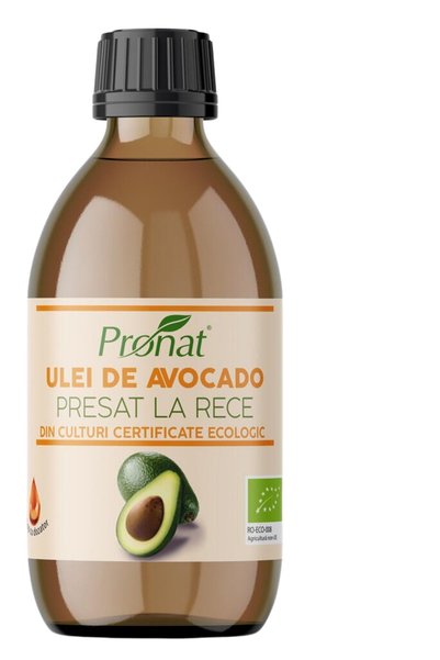 Pronat Ulei de Avocado Presat la Rece /Bio 250ml