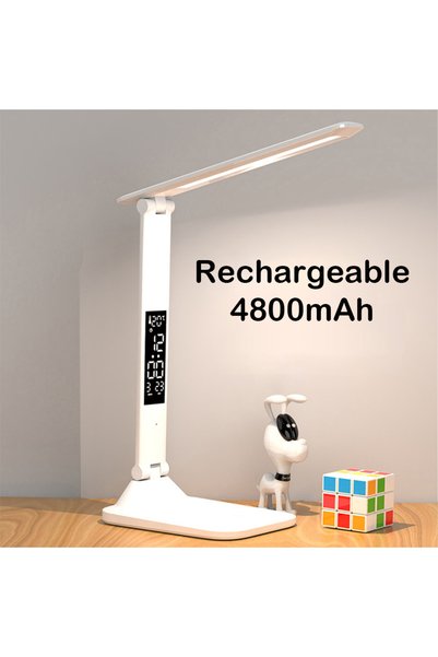 Choice Rechargeable 4800mAh USB Rechargeable Touch LED Table Lamp Eye Protect...
