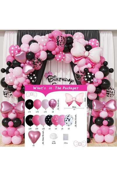 Choice Other MULTI 143 Pcs Princess Balloon Sets with Bows Suitable for Birth...
