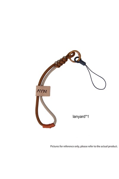 Choice12 only lanyard 4-in-1 Accessories for AYN THOR Handheld: Tempered Glas...