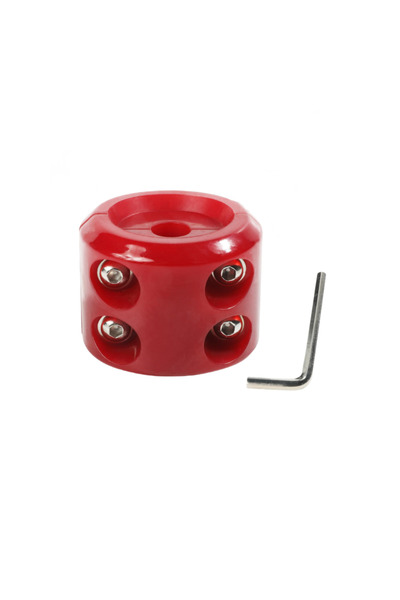 choice2 red Winch Stopper for Cable Truck UTV ATV Rubber Winch Cable Stopper ...