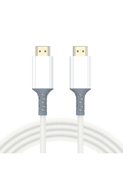 Choice كابل HDMI جديد 2.1 أبيض بطول 7 أمتار بدقة 8K/60 هرتز و4K/120 هرتز و48 ...