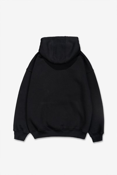Fadeback Rhinestones Kırmızı Taşlı Corrupt Oversize Hoodie