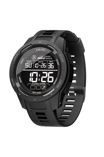 SMAEL BLACK SMAEL 8105 Digital Watches Sports LED Wristwatches Men's 50m Wate...