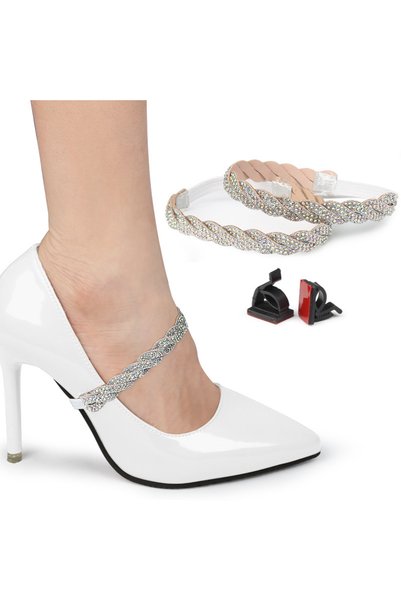 Choice Women Shoelaces for High Heels Adjustable Ankle Shoe Belt Holding Bund...