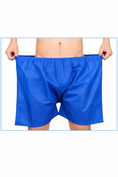 LA PERLA TECH 30 Pieces Disposable Non-Woven Spa Elastic Shorts for Women and...