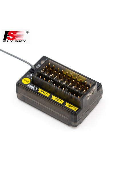 Choice جهاز استقبال FGr12B FLYSKY FGr12B 2.4 جيجاهرتز 12 قناة PWM PPM Ibus لأ...