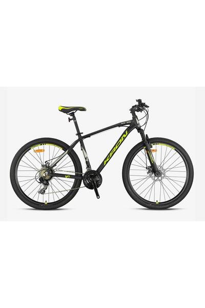 Kron Xc 75 27.5" Jant Mekanik Disk 21 Vites Dağ Bisikleti 18 Kadro Siyah Sarı