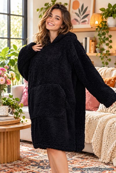 Pababo Welsoft Plush Fleece Wearable Blanket Pajamas