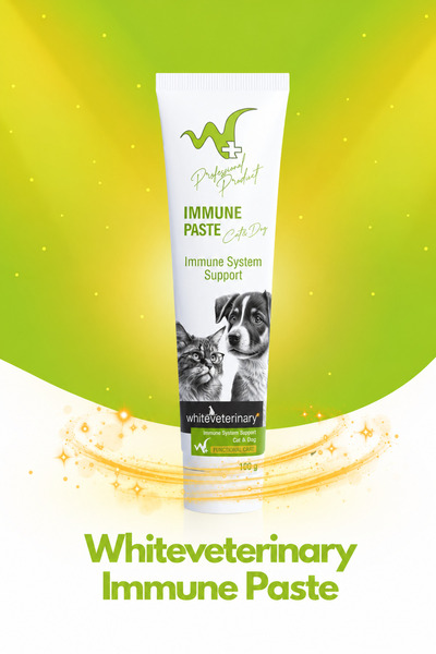 WhiteVeterinay w+ Immune System Paste 100 Gr ( Kedi Macunu)