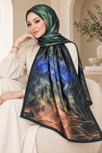 Big ModaEbrar Patterned Soft Shawl - 014