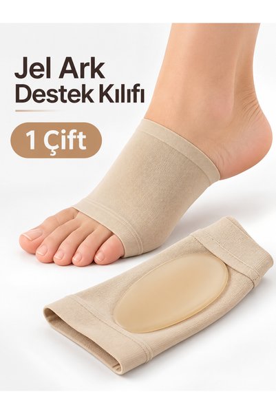 Bunyon Ayak Çorabı 1 Çift Kumaş Ayak Ark Destek Çorabı Ayak Boşluk