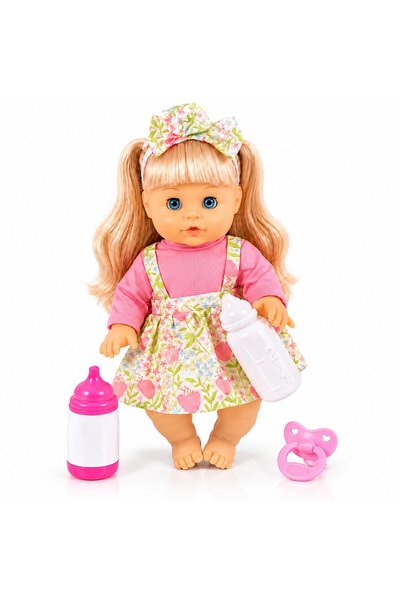 Salamandra Kids Păpușă interactivă pentru copii cu sunete și accesorii, 3+ ani