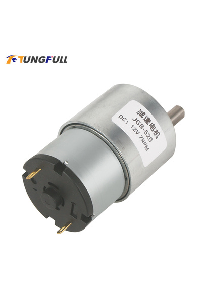 Choice9 12V 107 6V/12V/24V DC Gear Motor 7RPM to 960RPM High Torque Gear Box ...