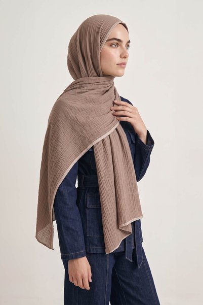 Levidor Basic Muslin Shawl Mink