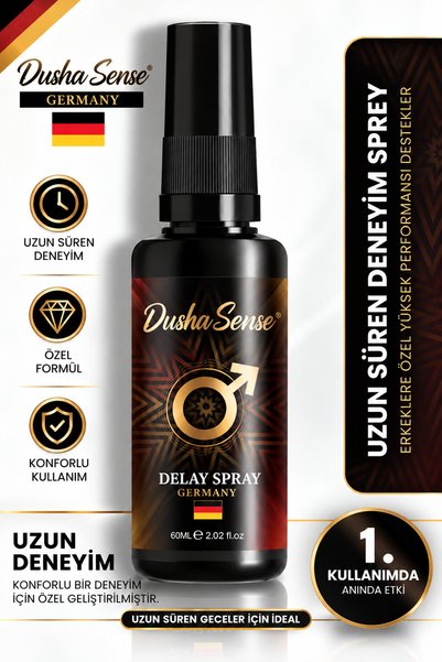 Dusha Sense Premium Erkek Uzun Deneyim Sprey - 60 ml
