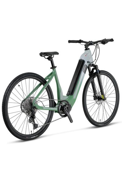 Mosso E-LEGARDA ELEKTRİKLİ KADIN ŞEHİR BİSİKLET 450H HYD 28 JANT 10 VİTES GREEN L.GREEN
