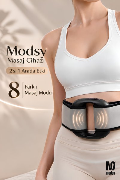 Modsy 8 Mod Dijital LED Ekranlı Titreşimli Vücut Masaj Aleti – Bölgesel Zayıf...