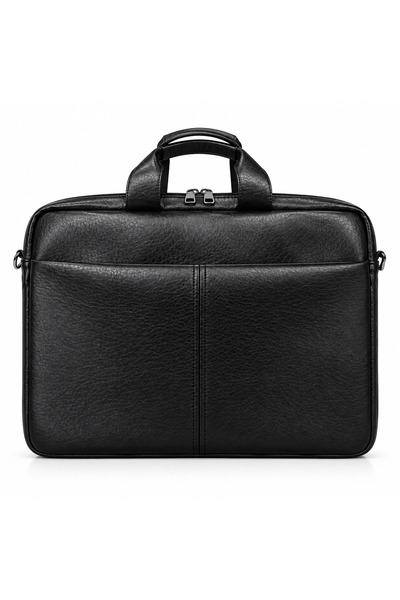 CANARİS Leather Laptop Bag 17.3 Inch Large Size Shoulder Strap Impact Protect...