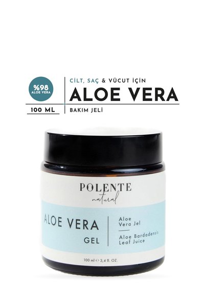 Polente Natural Aloe Vera Jel - %98 Aloe Vera İçeren Bakım Jeli (100 ml)