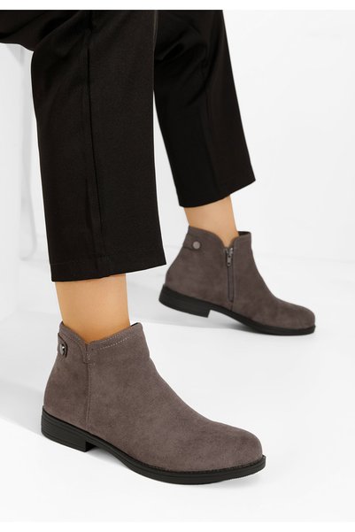 B T Shoes Ghete damă Rimina V2 gri