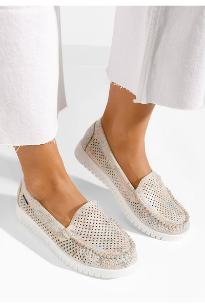 B T Shoes Mocasini dama Lynna V8 bej