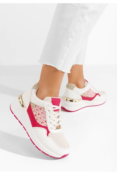 B T Shoes Sneakers cu platforma Brynda fucsia