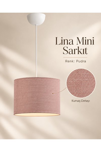 Skandi Lighting Skandi Lina Mini Sarkıt Avize Mürdüm (gül kurusu) 25 cm