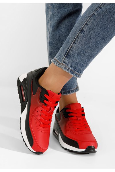 B T Shoes Sneakers dama Novalesa rosii