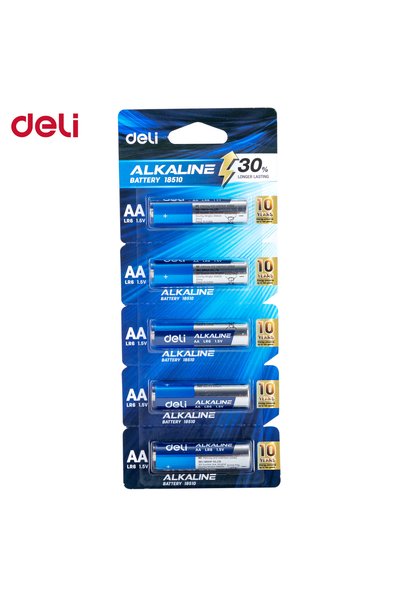Deli R6(AA) АЛКАЛНИ БАТЕРИИ БЛИСТЕР 1 БРОЙ