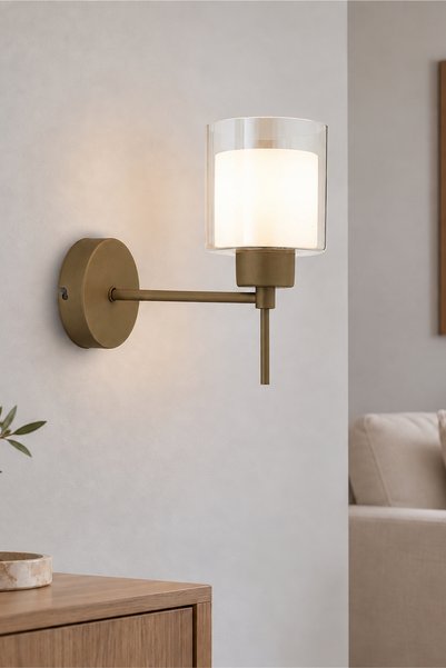 Apliqa Goldie Antique Wall Lamp Modern Sconce for Bedroom-Bedside-Bathroom