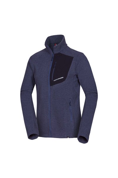 NORTHFINDER Bluza fleece melange barbati Trugberg bluenights