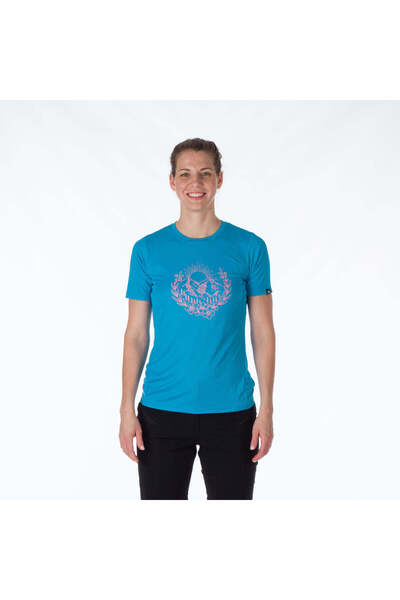 NORTHFINDER Tricou de drumeție pentru femei MILDRED, Albastru