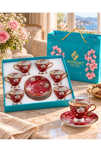 ROY KING 6 Pieces Coffee Cup 90 Cc