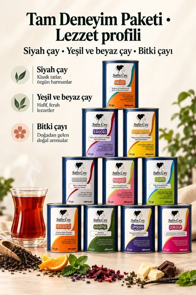 Safiş Çay Safiş Tam Deneyim Paketi