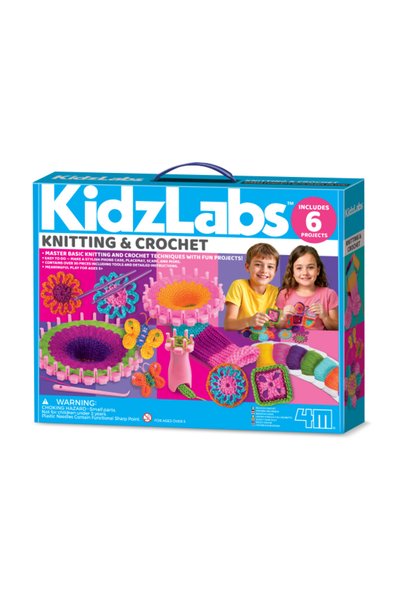 4M Science Kit - Knitting and Crocheting, STEAM Kids