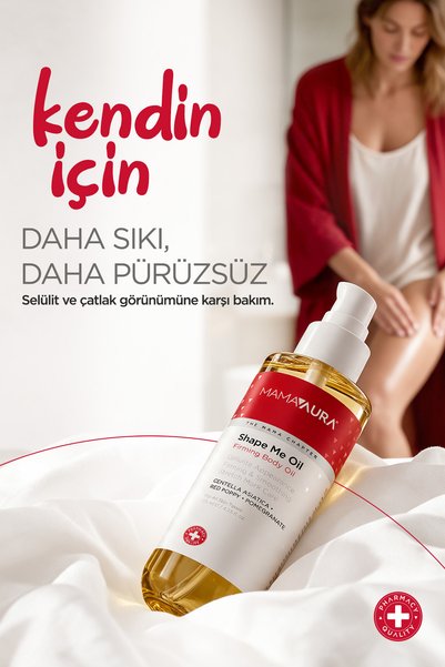 MAMAAURA Çatlak ve Selülit Karşıtı - Shape Me Oil 125 ml