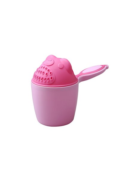 Choice Pink Cute Cartoon Baby Bath Caps Toddle Shampoo Cup Children Bathing B...