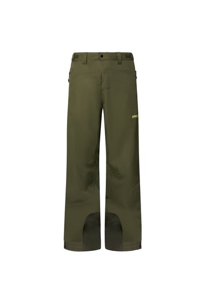 Oakley Pantaloni de schi pentru bărbați TC Camber RC Shell-Verde închis-S