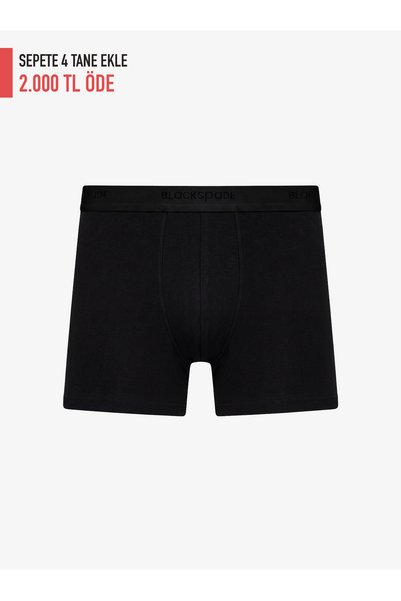 Blackspade Boxer pentru bărbați din bumbac și elastan 9517 - Negru
