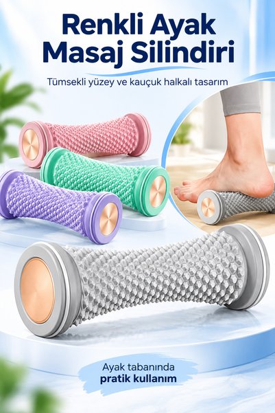 mucit home Ayak Masaj Silindiri - Derin Doku Masajı İçin Yüksek Performanslı ...