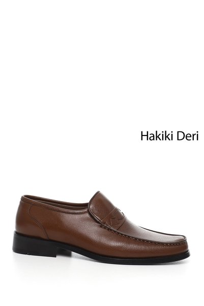 GÖNDERİ(R) Erkek Kahve Antik Kösele Taban Hakiki Deri Klasik Ayakkabı