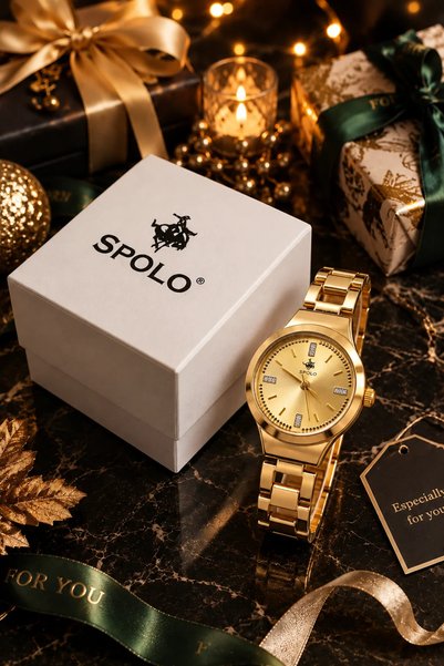 S.POLO Spolo Gümüş Renk Kadın Kol Saati