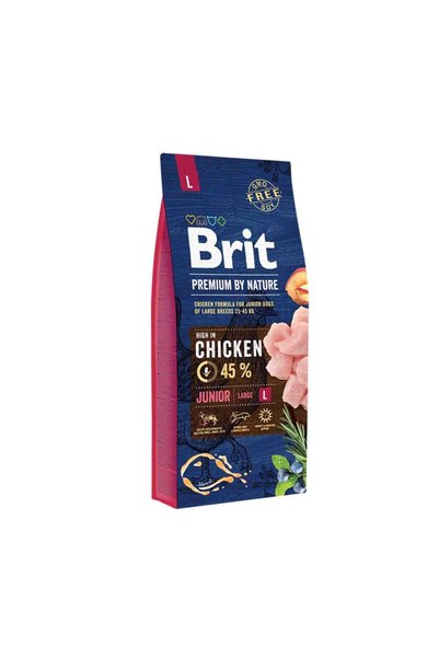 Brit Care Brit Premium By Nature Tavuklu Büyük Irk Yavru Köpek Maması 15 kg
