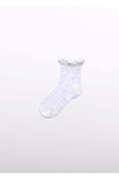 MAYORAL Abel & Lula Girls' Socks White