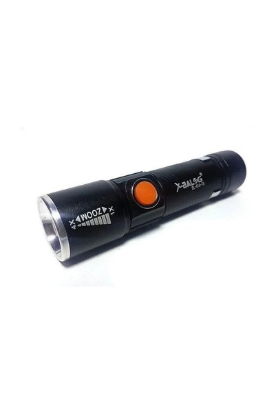 OEM Mini Led επαναφορτιζόμενος φακός USB 200lm Bailong BL-616-T6