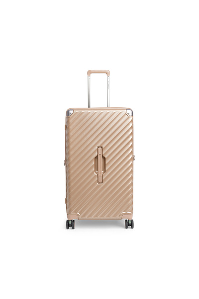 CarryOn Troler mare extensibil pentru bagaje, policarbonat, 79x45x37 cm, baga...